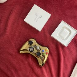 AirPods And Xbox 360 Controller Bundle