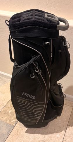 Ping Traverse 14 way Cart Golf Bag with cooler pocket and rain hood————