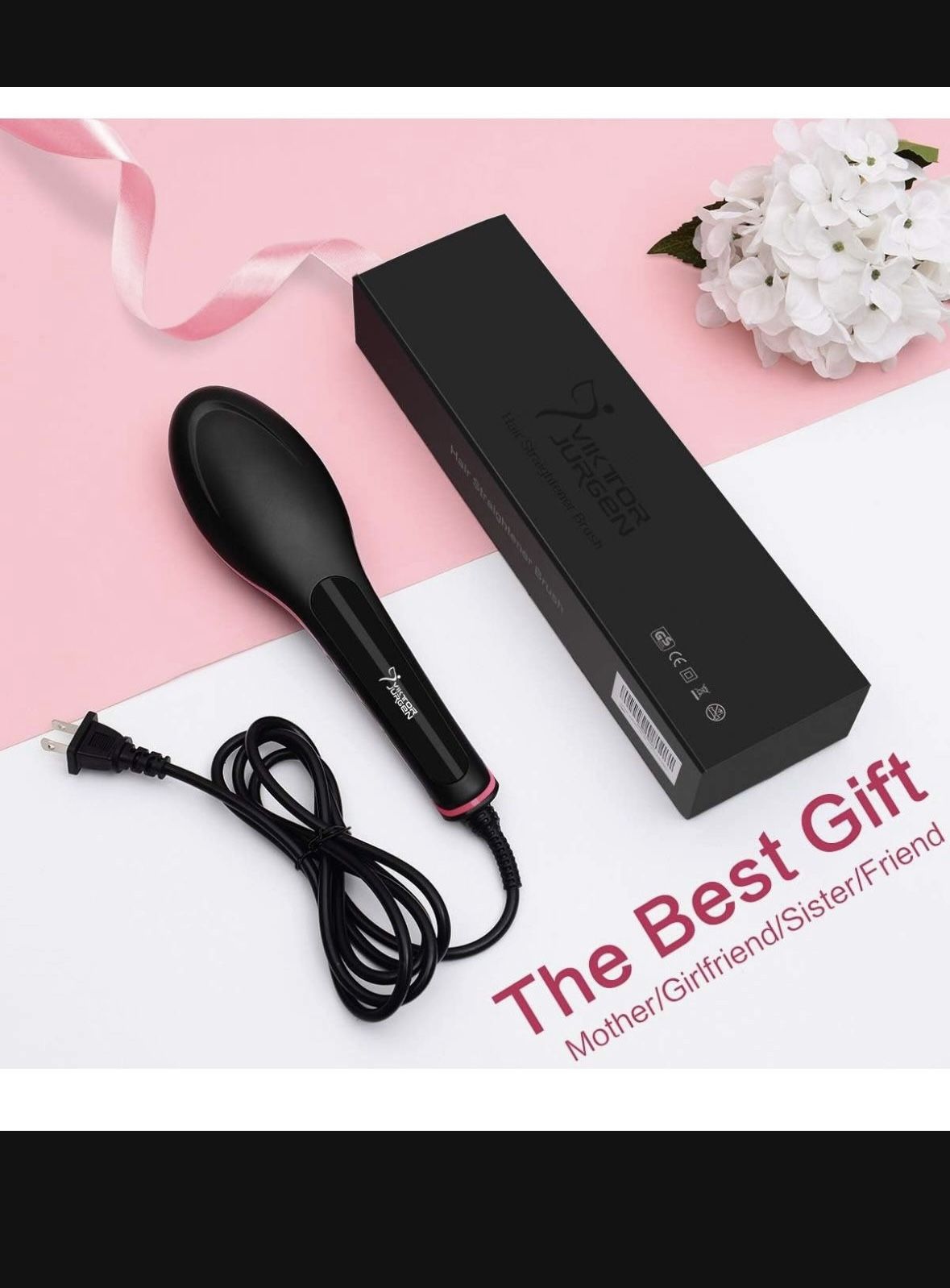 Viktor Jurgen Hair Straightener Brush