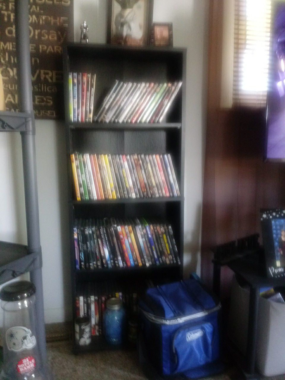 Case and dvds