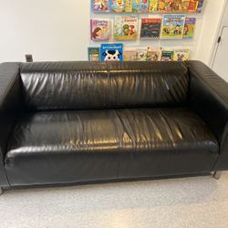 Genuine Leather Couch