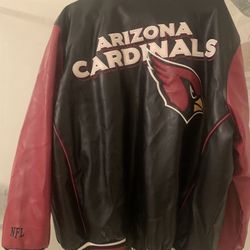 Cardinals genuine leather jacket