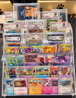 Pokemon TCG Card Collection with Graded Cards