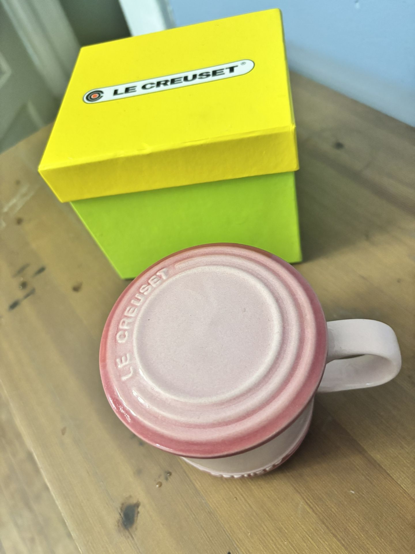SUPER RARE Pink Le Creuset MUG
