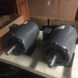 2 Brand New Industrial Motors Baldor Reliancer IE2