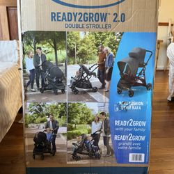 NEW Graco Ready To Grow 2.0 Double Stroller 