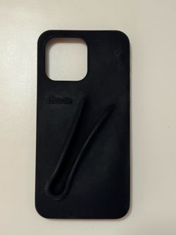 Rhode Black Silicone Phone Case - iPhone 15 Pro Max