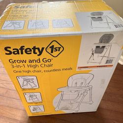 Safety 1st Children 3 In 1 High Chair