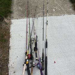 Fishing Poles (one Price For All)
