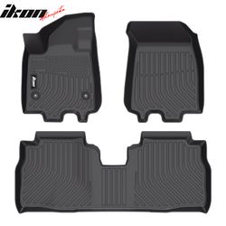 Fits 2024-2025 Chevy Equinox EV Non-Slip 3D Molded Floor Mats All Weather TPE Carpet