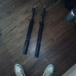 Set Of Two Tripods Telescope Pick Up To 6 Ft Tall