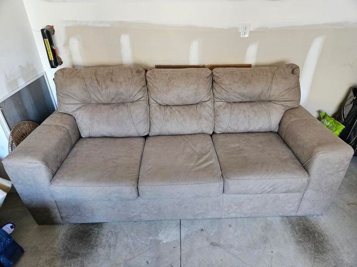 Comfortable Grey-beige Couch