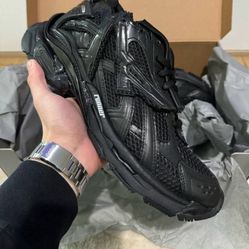 Black Balenciaga Runner