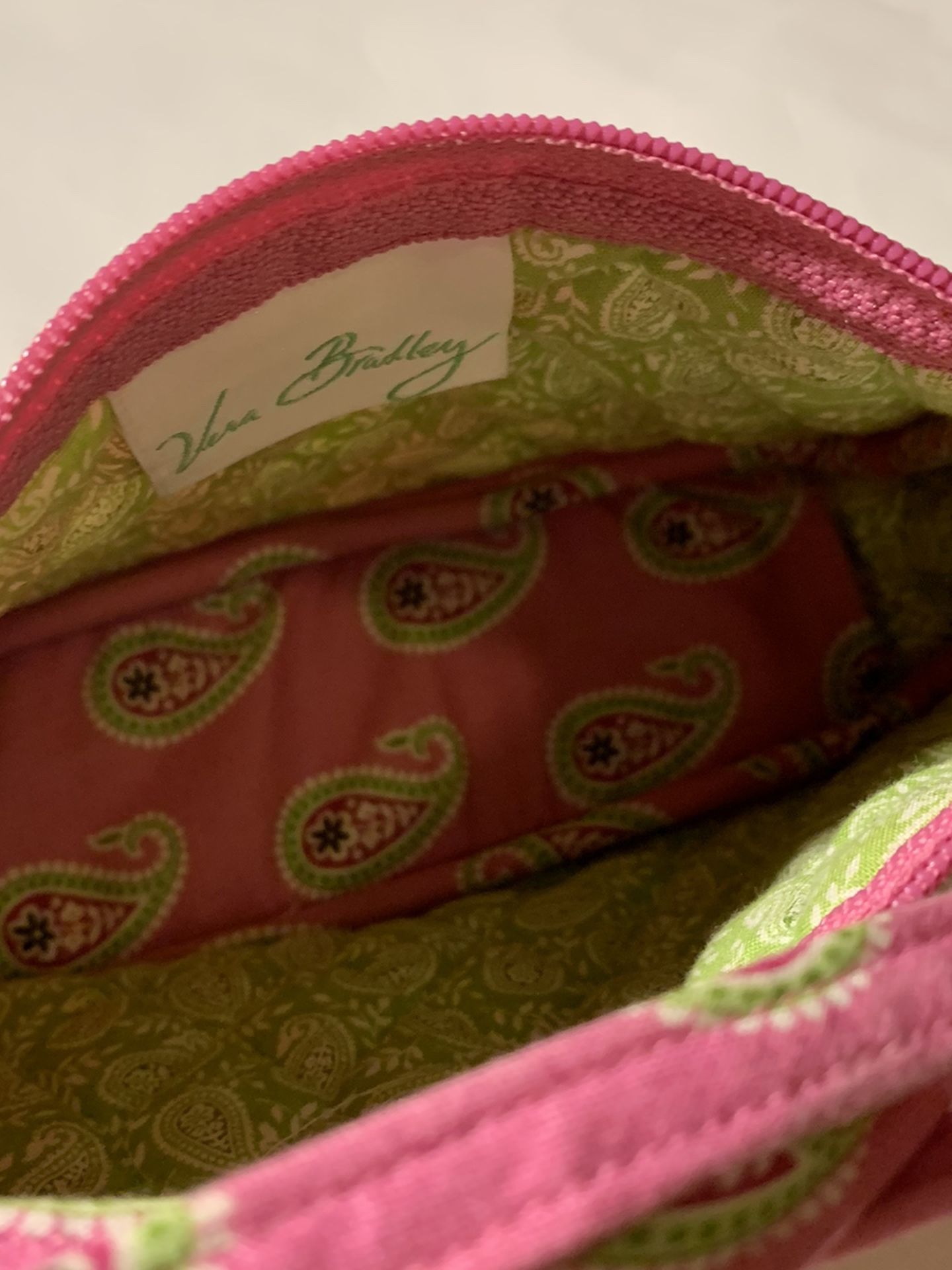 Vera Bradley pink Paisley