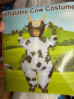 Cow inflatable kids size