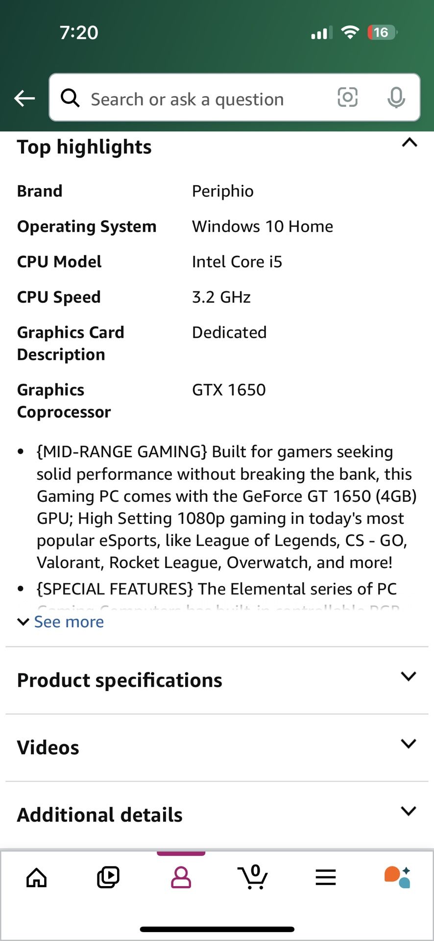 Peripho Tower Pc