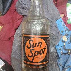 Old 1923 Sunspot  Atlanta  Soda Clean No Cracks 
