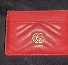 Gucci Women’s Red Card Holder