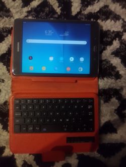 Samsung Galaxy Tab with Keyboard Case