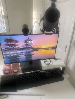 Destop computer and a brother printer