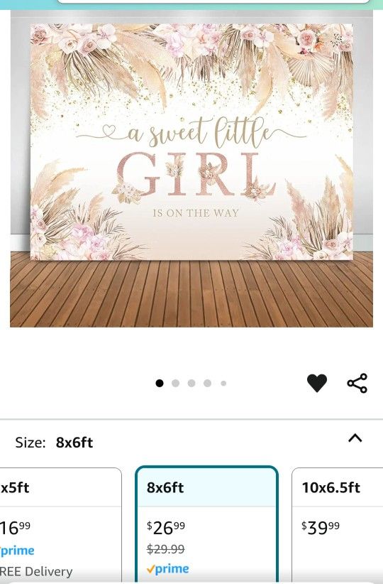 Baby Shower Items For Girl