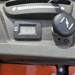 Zero turn Husqvarna lawnmower