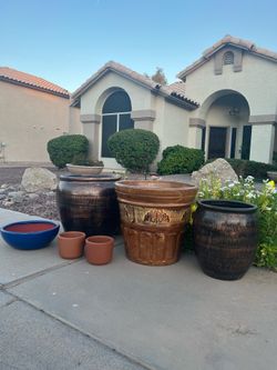 Garden pots/ macetas para Jardín