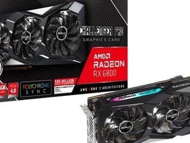 RX 6800 16 GB AMD Radeon ASrock Challenger Pro OverClock Edition | Compare with 3080/3090
