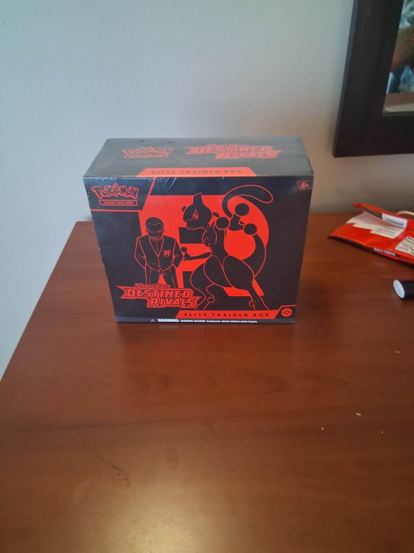Pokemon Destined Rivals ETB and Pokemon Center Phantasmal Flames ETB