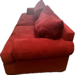 Red 2 Seater Sofa 