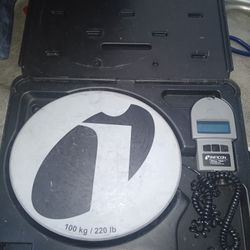 Inficon Wey Tek Refrigerant Charging Scale