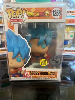 SSGSS Goku Glow in the Dark Funko Pop