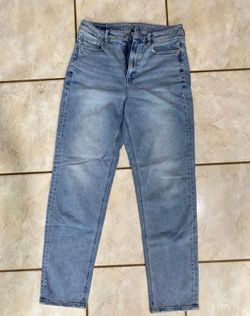 American eagle high rise straight jeans size 8 long