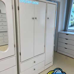 White XL wardrobe Compressed Dresser Blanco Chest Mueble 