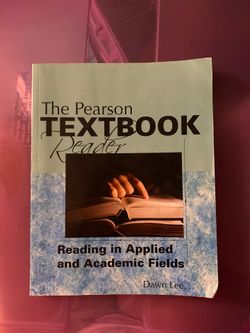 The Pearson Textbook Reader