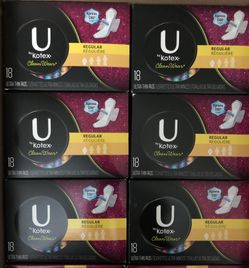 U by Kotex regular ultra thin pads