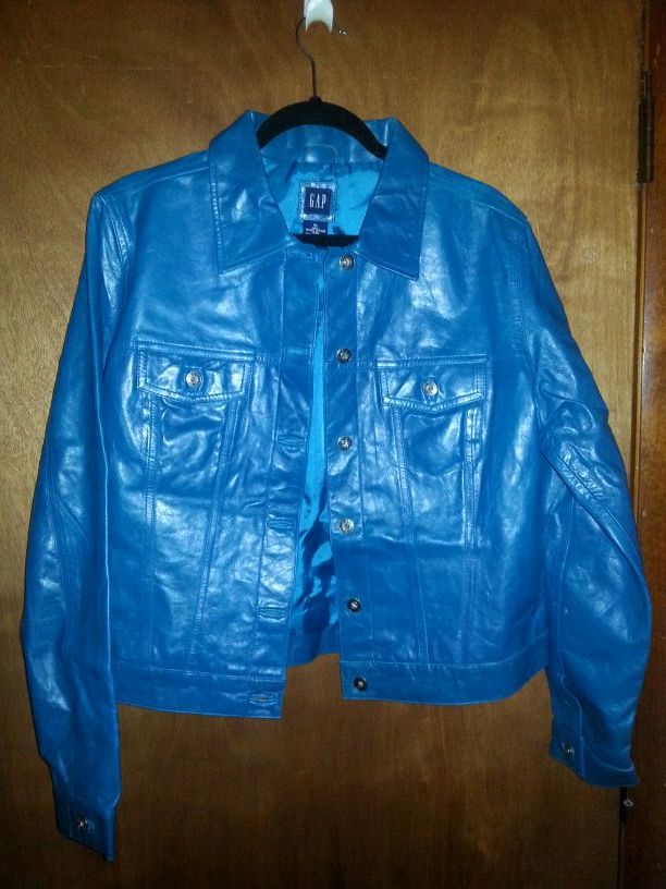 Brand new GAP leather jacket