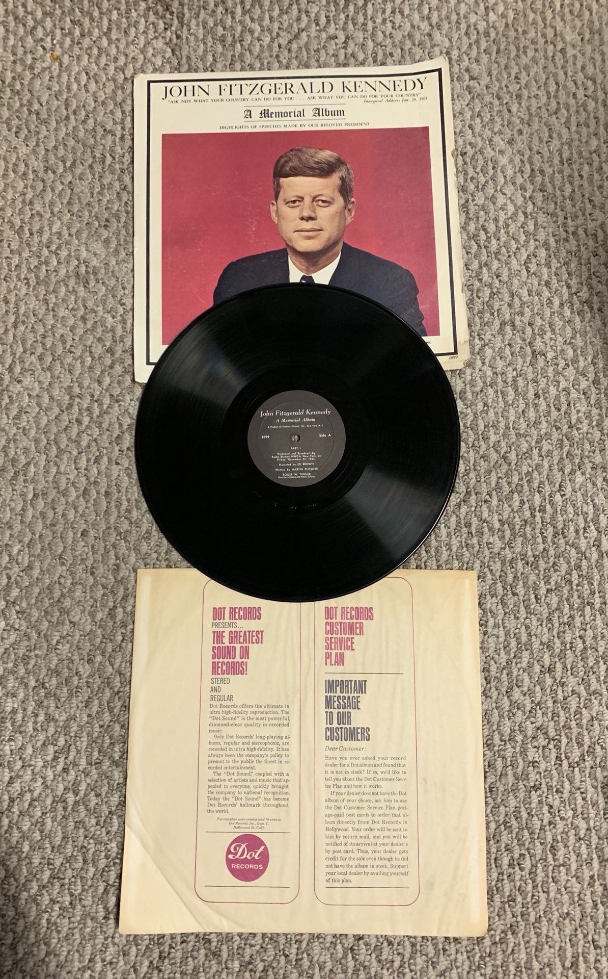 John Fitzgerald Kennedy A Memorial Album Highlights of Speeches