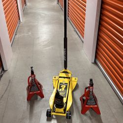 Floor Jack And Jack Stands for Sale