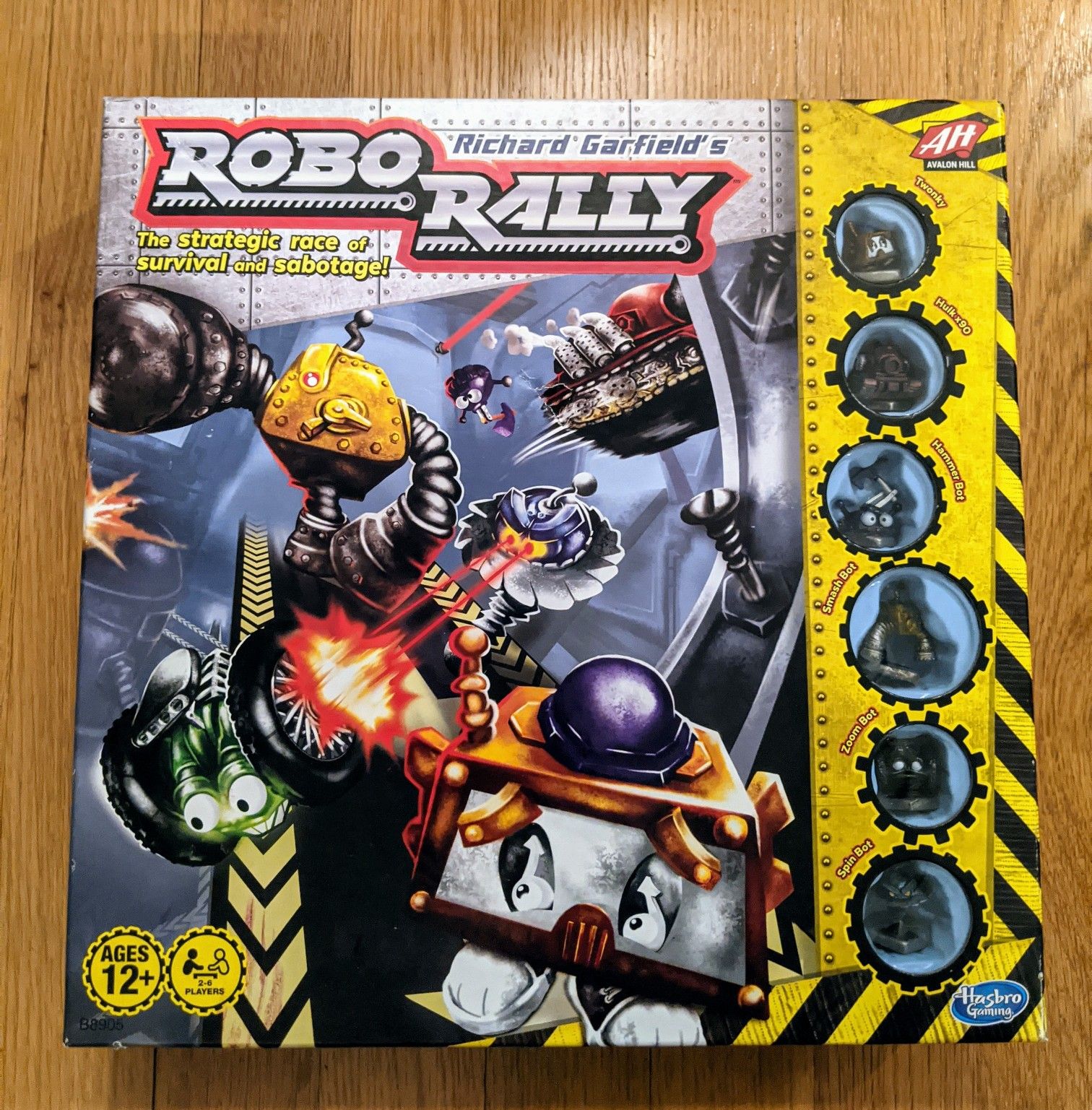 ROBO RALLY by Richard Garfield Hasbro Board Game
