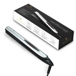 Wazor Hair Flat Iron 1 Inch Ionic Ceramic Hair Straightener Professional Flat Iron With LED Digital