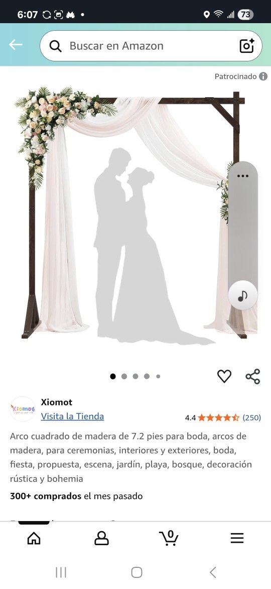 Xiomot Wedding Arch
