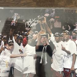 Miami Heat NBA Finals 2006 Original Autographed Photo PC Sports Authenticated