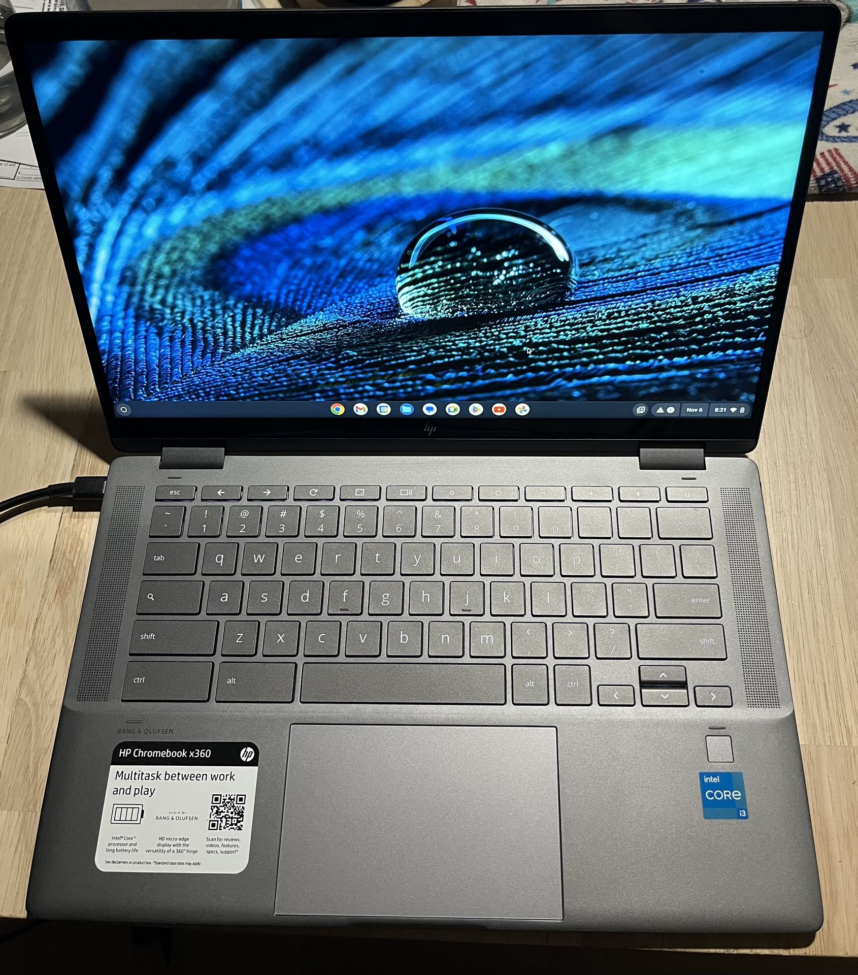 HP Chromebook x360 14” 2-in-1 Touchscreen