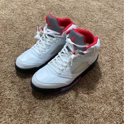 Jordan 5 Fire Red Size 11 And Crimson Tints Low Size 12