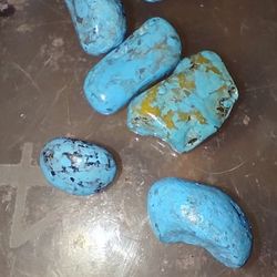 Authentic High Quality Okie  Sky Blue Spiderweb Turquoise 