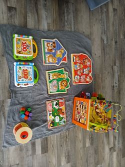 Toddler Toy Bundle – Puzzles, Activity Cube & More