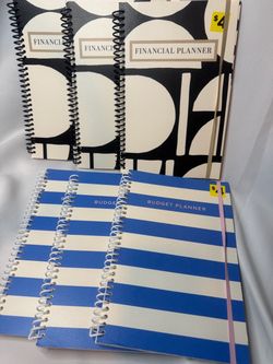 Financial Planner and Budget Planner Notebooks Bundle