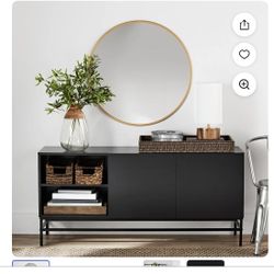 Mainstays Sumpter Park Console Table, Black