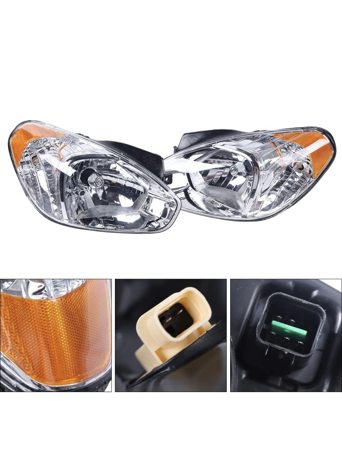 Hyundai Accent Headt Lights